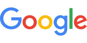 The Google logo, featuring the word Google in a clean sans-serif font, with each letter in a different bright color: blue, red, yellow, and green, on a white background.